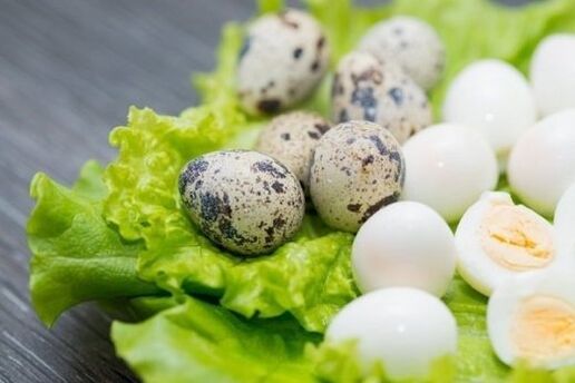 Güç için Bıldırcın Yumurtaları
